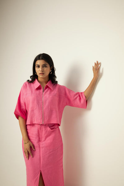 Amalfi Airy Crop Shirt - secondary