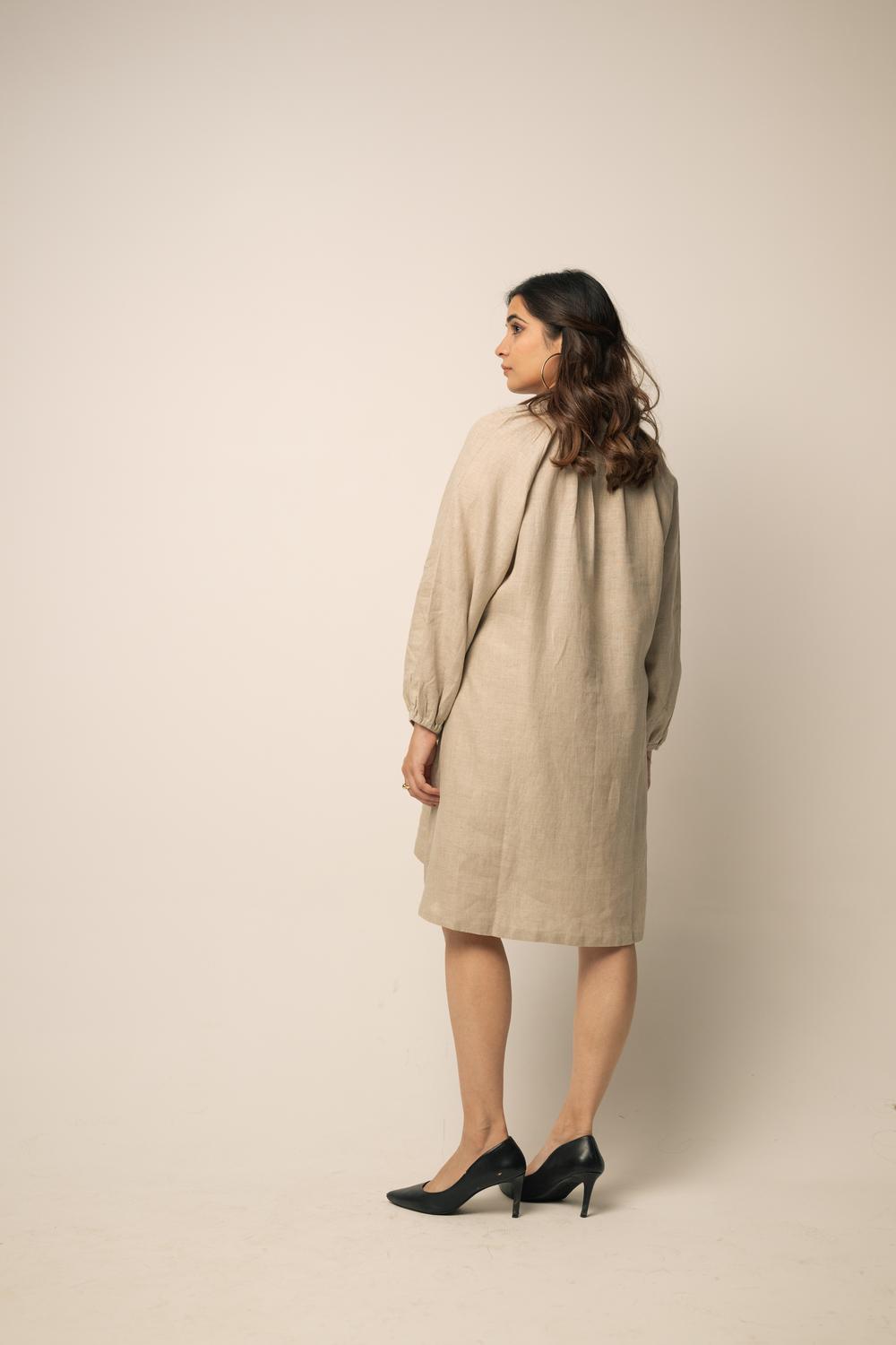 Isola Linen Dress